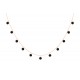 COLLIER POLKA 11 ONYX – OR ROSE