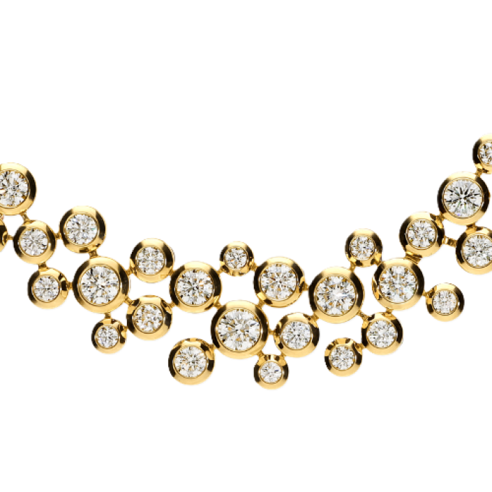 Colección Bubble de oro y diamantes Leo Pizzo