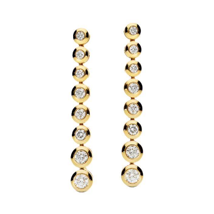 Colección Bubble de oro y diamantes Leo Pizzo