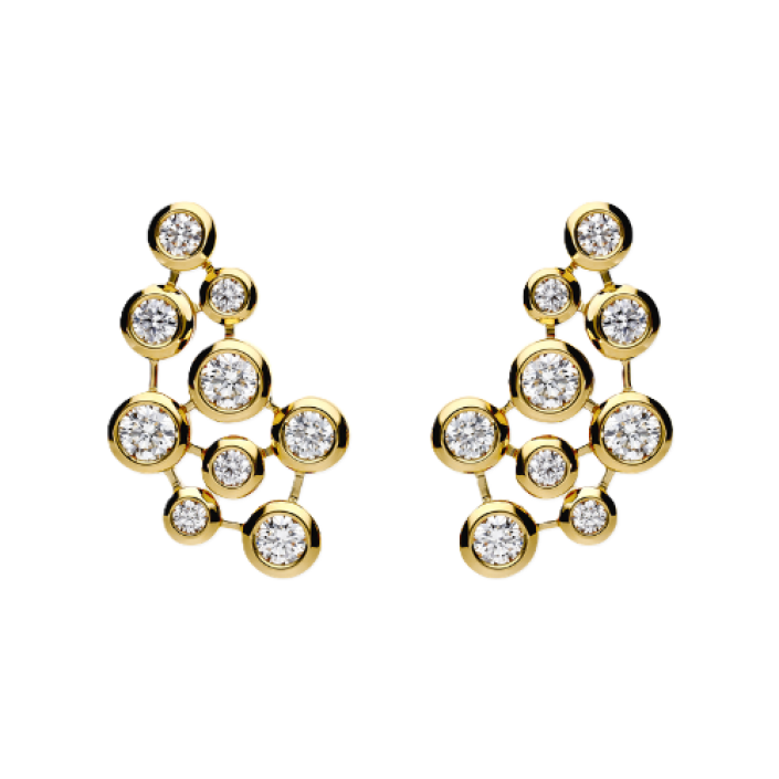 Colección Bubble de oro y diamantes Leo Pizzo