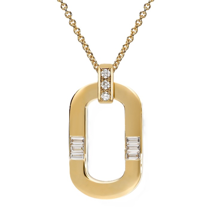 Colección Loto de oro amarillo y diamantes Leo Pizzo