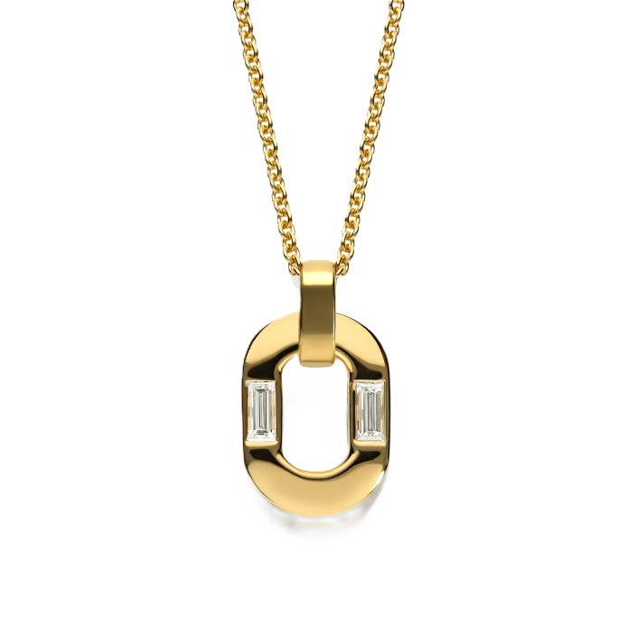 Colección Loto de oro amarillo y diamantes Leo Pizzo