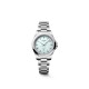 Longines Conquest montre femme suisse cadran bleu menthe
