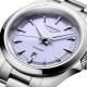 Longines Conquest de Quars 30 mm amb Esfera Lavanda Malva Arenada i Braçalet d'Acer Inoxidable