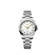 Longines Conquest Quartz Watch 30 mm White Sandblasted Dial Stainless Steel