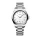 Longines Conquest Quartz Watch 38 mm White Sandblasted Dial Stainless Steel