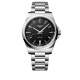 Longines Conquest Quartz 41 mm Cadran Noir Sablé et Bracelet Acier
