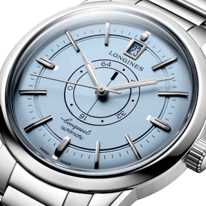 Longines Conquest Heritage Central Power Reserve 38mm Stainless Steel Watch