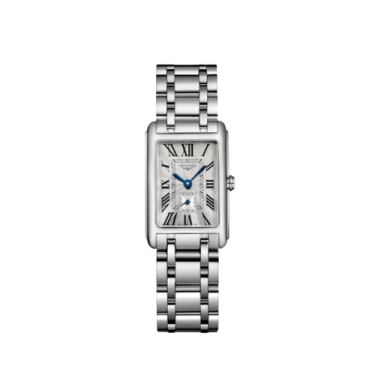 Longines DolceVita 20.8x32mm Silver Flinqué Dial Rectangular Quartz Watch