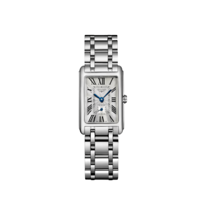 Longines DolceVita 20.8x32mm Silver Flinqué Dial Rectangular Quartz Watch