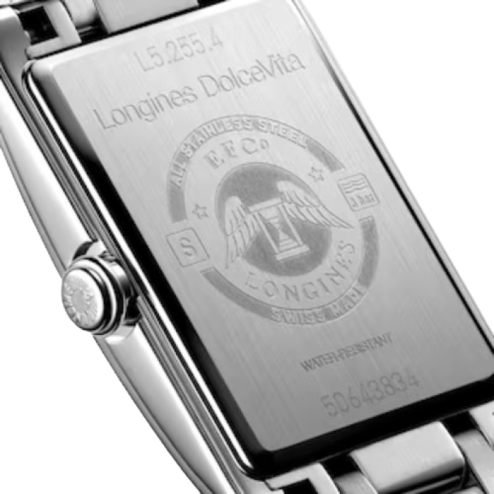 Longines DolceVita Quartz Watch 20.80 x 32mm Stainless Steel