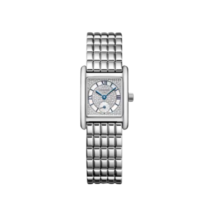 Longines Mini DolceVita Diamond Mother of Pearl Watch 21.50 x 29mm Stainless Steel Bracelet