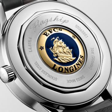 Montre Flagship Heritage Moonphase en Acier Inoxydable 38,5 mm Longines L48154525