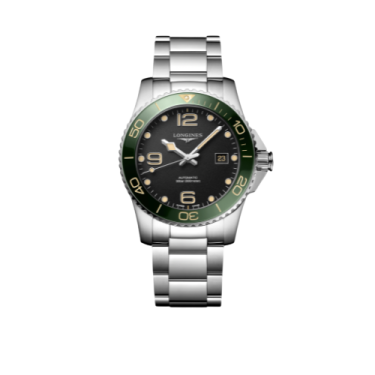 Longines HydroConquest 41mm Black Ceramic Automatic Watch