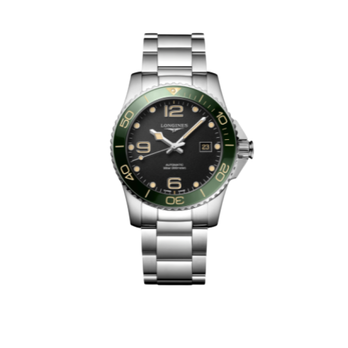 Longines HydroConquest 41mm Black Ceramic Automatic Watch