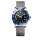 Longines HydroConquest Automatic 39 mm con Esfera Negra Lacada y Brazalete de Acero Inoxidable