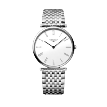 Longines La Grande Classique 36mm Stainless Steel White Dial Quartz Watch