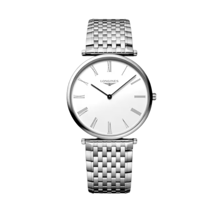 Longines La Grande Classique 36mm Stainless Steel White Dial Quartz Watch