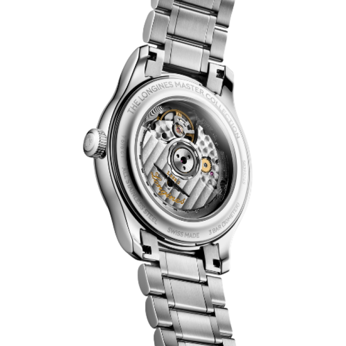 Longines Master Collection Automatic 39 mm Blue Barleycorn Dial Stainless Steel Bracelet