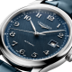 Longines Master Collection Automatic 41 mm Blue Barleycorn Dial Blue Alligator Strap