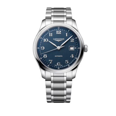 Longines Master Collection Automatic 41 mm Blue Barleycorn Dial Stainless Steel