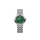 Longines PrimaLuna 30mm Automatic Green Mother-of-Pearl Diamond Watch