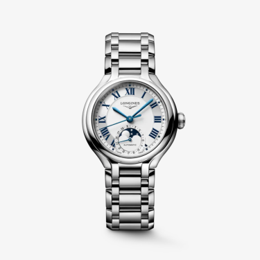 Montre PrimaLuna automatique phase de lune 34 mm Longines