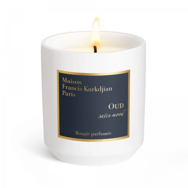 Oud Satin Mood Scented Candle by Maison Francis Kurkdjian