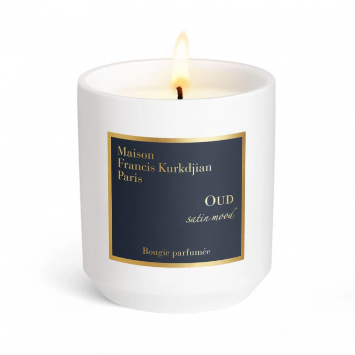 Oud Satin Mood Scented Candle by Maison Francis Kurkdjian