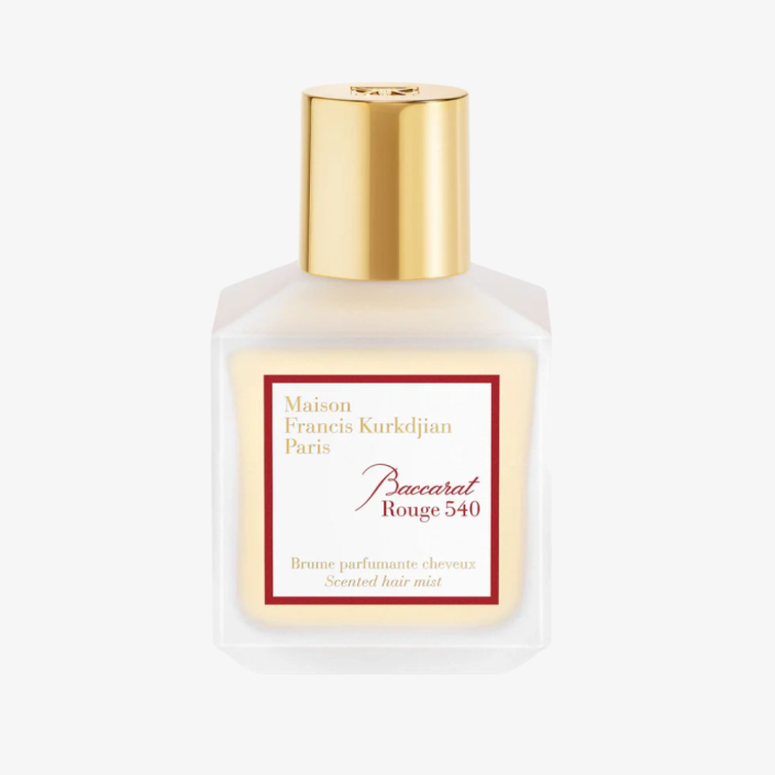 Perfume para el cabello "Baccarat Rouge 540" de Maison Francis Kurkdjian