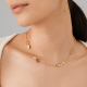 Jaipur Colour necklace in 18 kt gold and multicolored natural gemstones Marco Bicego