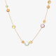 Jaipur Colour necklace in 18 kt gold and multicolored natural gemstones Marco Bicego