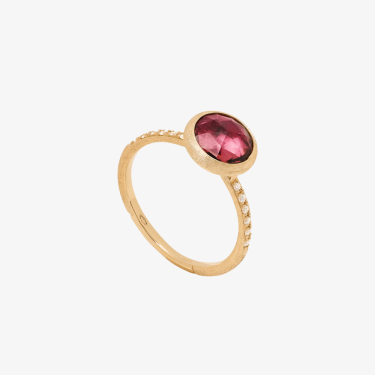 Jaipur Ring with Pink Tourmaline and Diamonds Marco Bicego