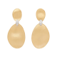 Marco Bicego Lunaria Diamonds 18K Yellow Gold Diamond Chandelier Earrings