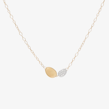 Collar Lunaria de cadena colgante con diamantes Marco Bicego 