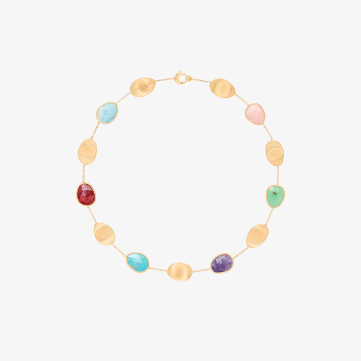 Collaret Lunaria Color amb gemmes precioses mixtes Marco Bicego Collaret Lunaria Color amb gemmes precioses mixtes Marco Bicego