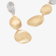 Lunaria chandelier earrings with diamonds Marco Bicego