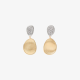 Lunaria chandelier mini earrings with diamonds Marco Bicego