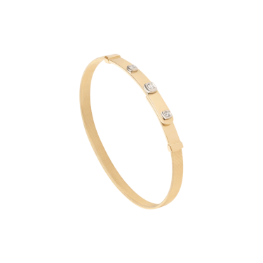 Marco Bicego Masai Yellow Gold Diamond Bangle