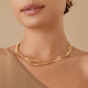 Collar Marrakech de tres hilos en oro amarillo 18kt Marco Bicego