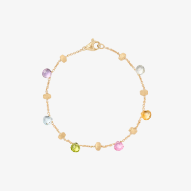 Pulsera Paradise multicolor de una vuelta 18 kt Marco Bicego