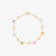 Pulsera Paradise multicolor de una vuelta 18 kt Marco Bicego
