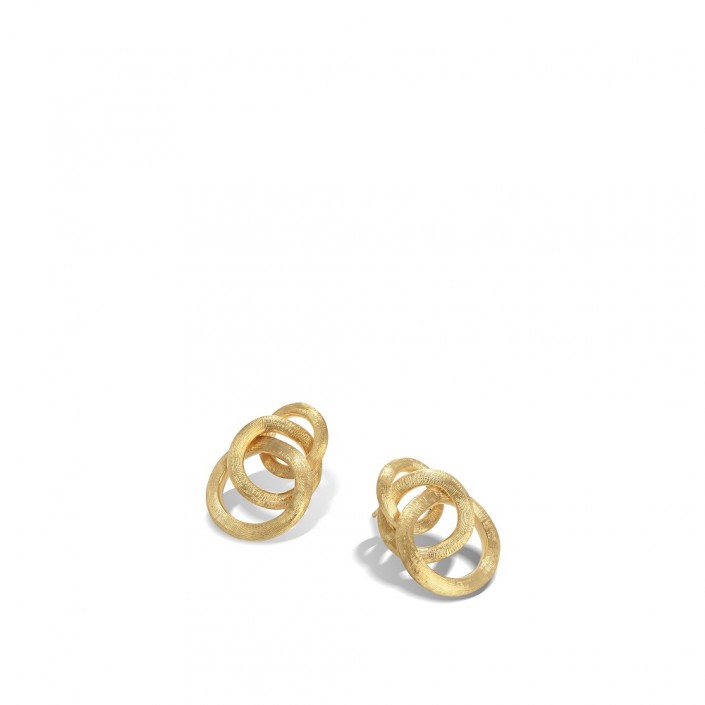SMALL KNOT EARRINGS IN 18 KT GOLD JAIPUR MARCO BICEGO OB938