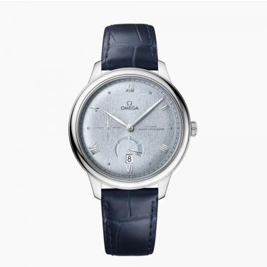 OMEGA De Ville Prestige 41 mm | Steel Watch with Leather Strap