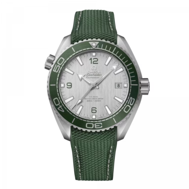  OMEGA Seamaster Planet Ocean - Reloj de 43,50 mm, Caja de acero inoxidable y cerámica verde 21532442106001