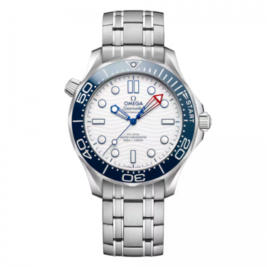 Omega Seamaster Diver 300M America's Cup 210.30.42.20.04.002 - Montre de 42 mm avec Lunette en Céramique