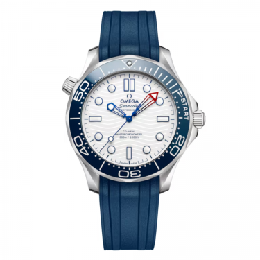 Omega Seamaster Diver 300M America's Cup 210.30.42.20.04.002 - Montre de 42 mm avec Lunette en Céramique