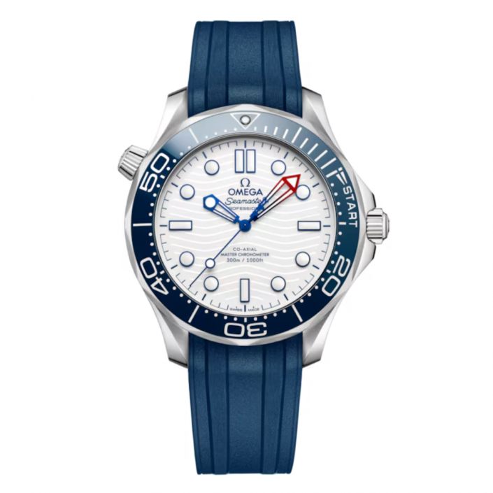 Omega Seamaster Diver 300M America's Cup 210.30.42.20.04.002 - 42mm Watch with Ceramic Bezel