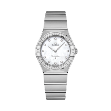 OMEGA Constellation 28mm Steel Diamond Watch