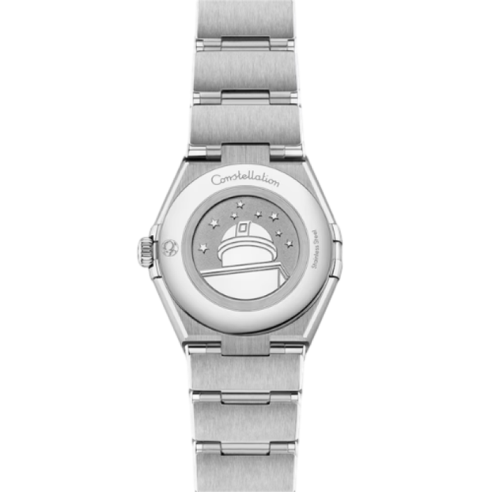OMEGA Constellation 28 mm Quartz Watch with Silver Dial